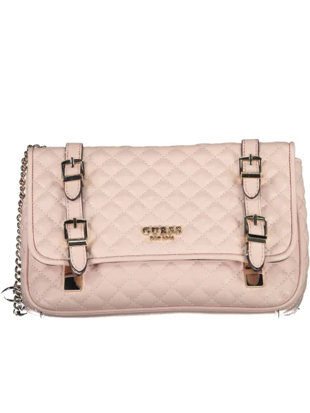 Geantă de mână Guess Jeans roz