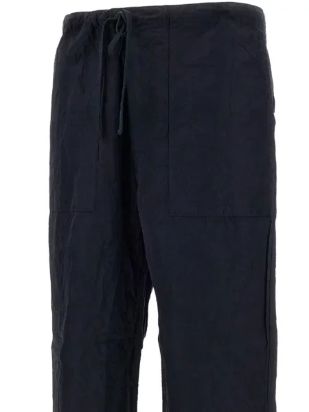 Pantaloni Kaptain Sunshine cu cordon albastru