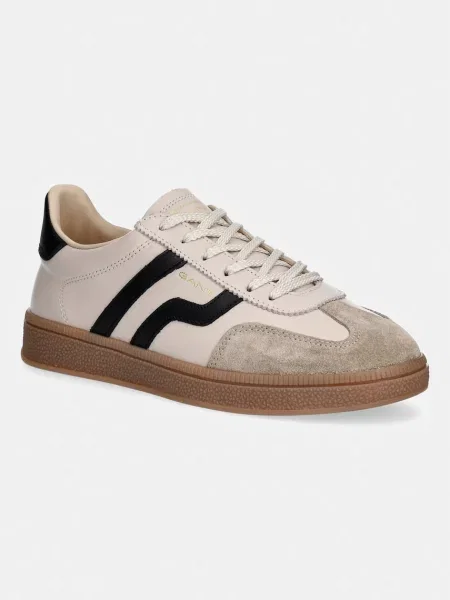Gant Cuzima sneakers pentru femei din piele bej