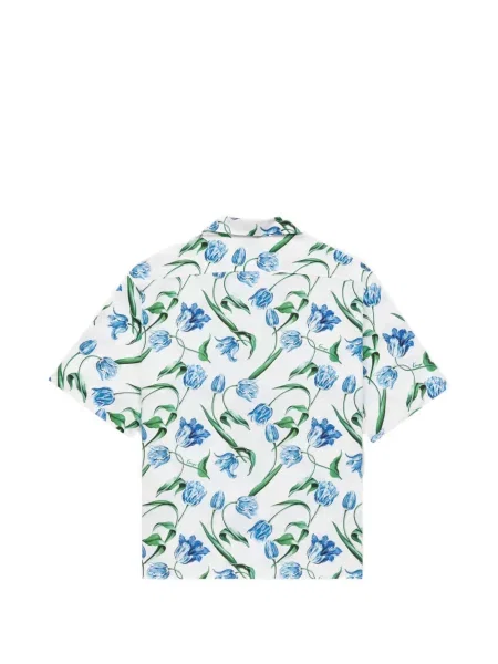 Scurt cămașă Kenzo cu model floral cu imagine alb
