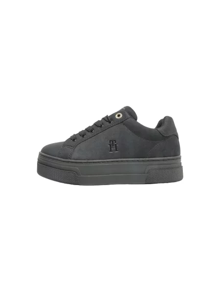 Sneakerși copii Tommy Hilfiger negru