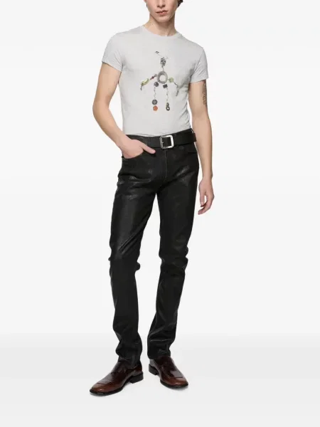 Tricou Acne Studios gri