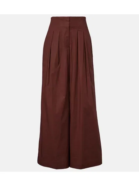 Pantaloni Adriana Degreas maro