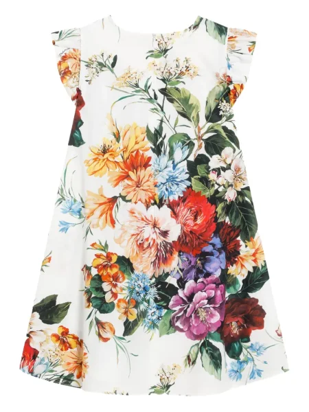 Sukienka dziecięca Dolce And Gabbana biała