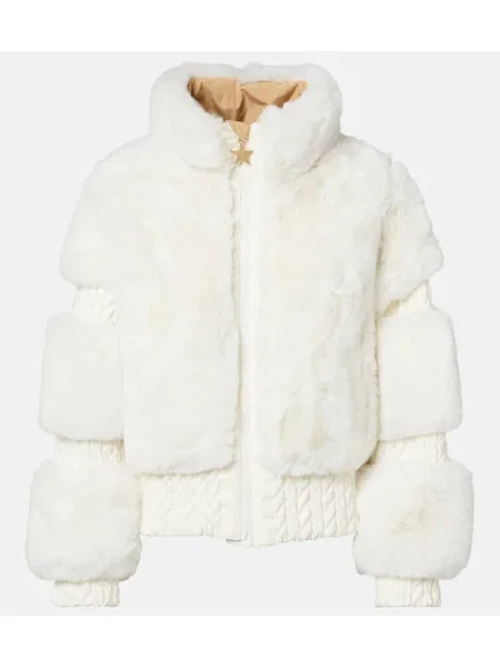 Jeździć na nartach kurtka narciarska Goldbergh ocieplana biała