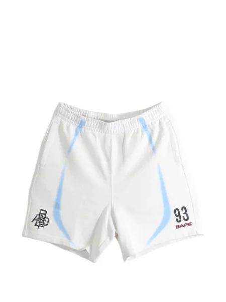 Pantaloni scurți A Bathing Ape® cu imagine din jerseu