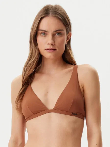 Calvin Klein Swimwear Góra od bikini brązowy