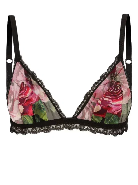 Sutien Dolce & Gabbana cu imagine negru