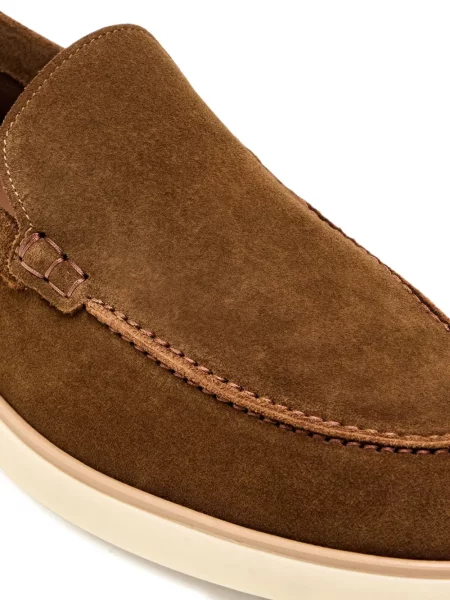 Chiloți Magnanni din piele de căprioară slip-on maro