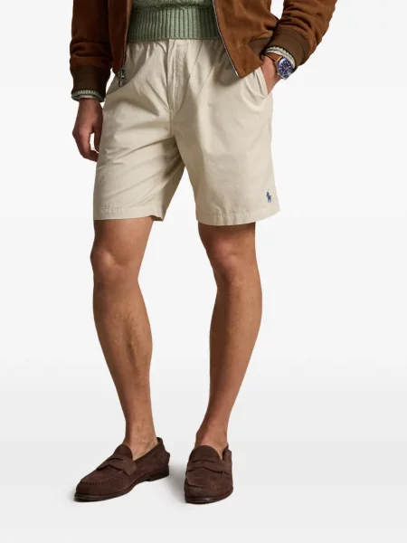 Ριγέ δερμάτινος κάλτσες Polo Ralph Lauren με κορδόνι μαύρο