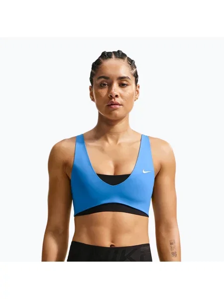 Спортен сутиен Nike синьо