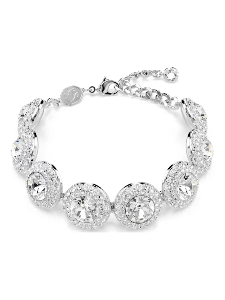 Bransoletka Swarovski biała