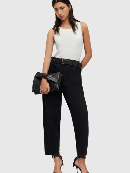 Топ Allsaints черный