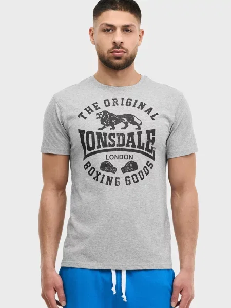 Футболка Lonsdale серая
