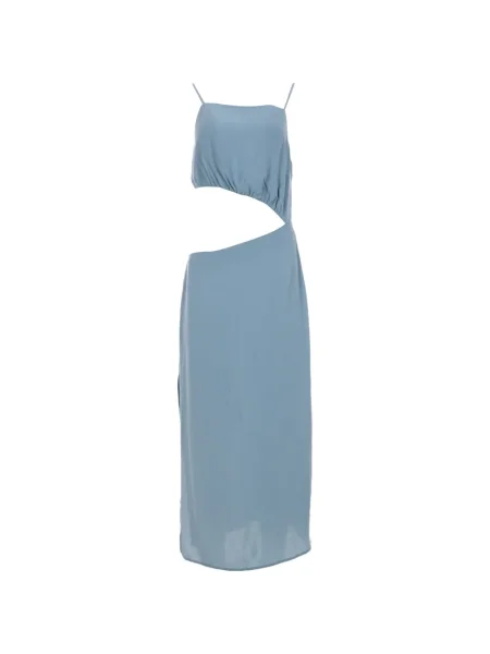 Rochie midi Reformation până la genunchi de costum albastru