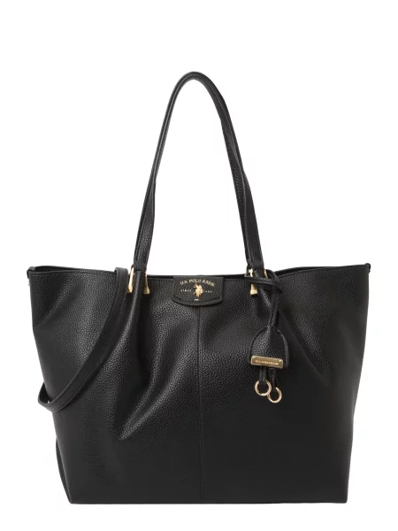 U.S. POLO ASSN. Nákupní taška černá