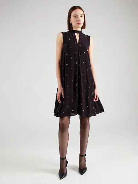 Karl Lagerfeld Rochie negru
