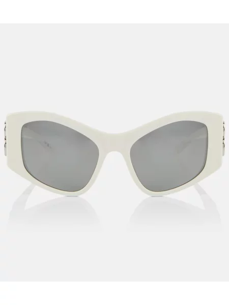 Ochelari de soare Balenciaga Dynasty alb