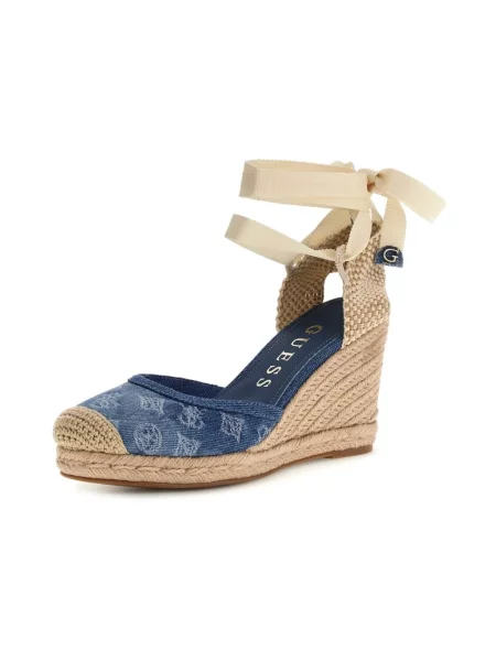 Espadryle Guess niebieskie