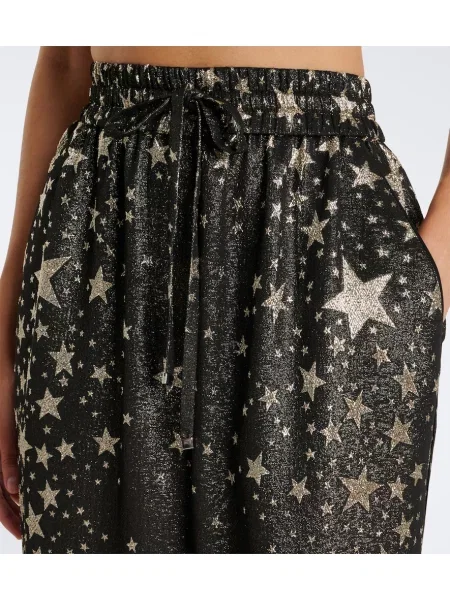 Pantaloni Dolce&gabbana de mătase negru