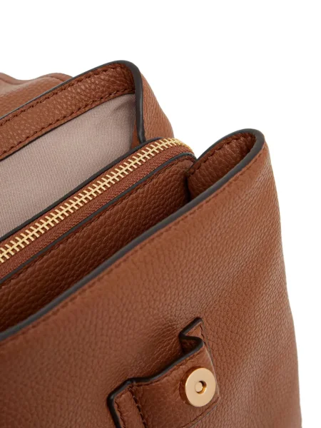 Portofel Michael Michael Kors cu volane plisat de lână negru