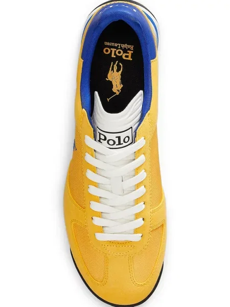 Кроссовки Polo Ralph Lauren желтые