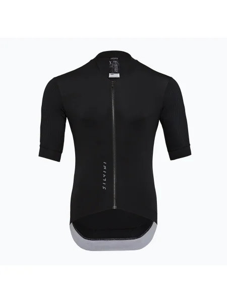 Мъжка колоездачна тениска Silvini Trafoi black черно