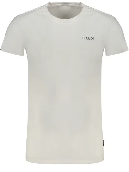 Tricou Gaudi scurt alb