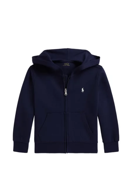 Bluza z kapturem dziecięca Polo Ralph Lauren niebieska