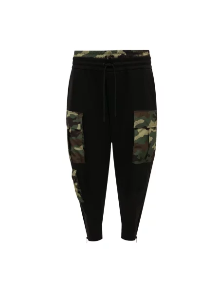 Spodnie cargo Dolce And Gabbana czarne