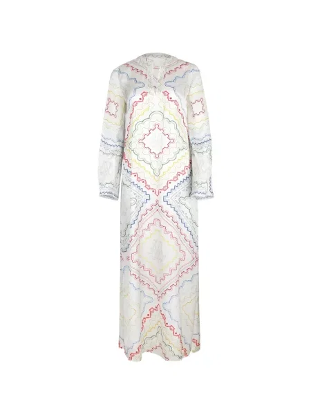 Ruha Mary Katrantzou nyomtatás fehér