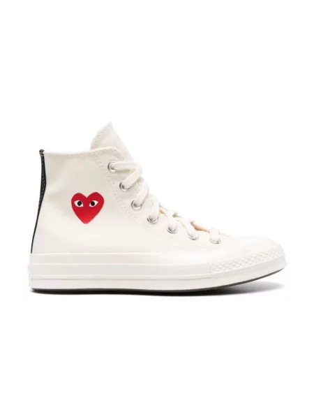 Sneakersy Comme Des Garcons Play beżowe