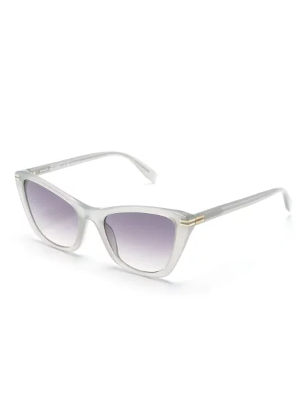 Saulės akiniai Marc Jacobs Eyewear su autografu pilka