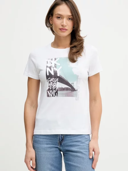 Dkny tricou alb