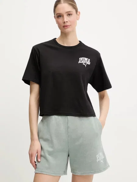 Тениска Puma дамска черно