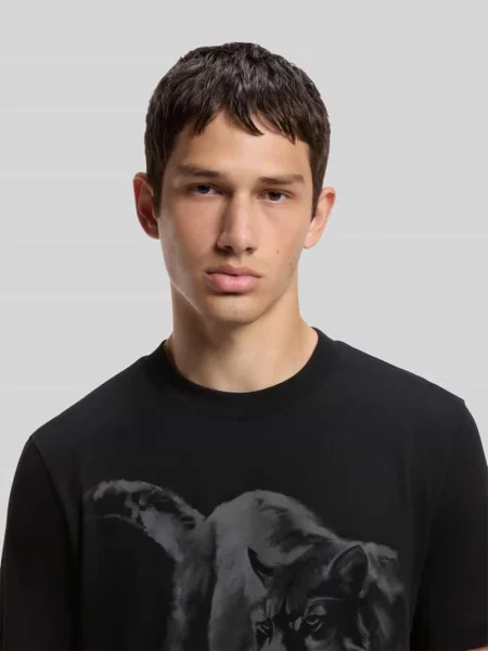 HUGO T-shirt Daffilo czarna