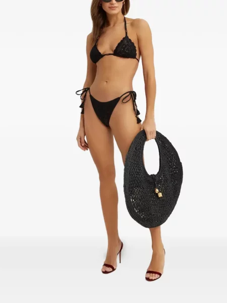 Bikini Del Maar tricotate negru