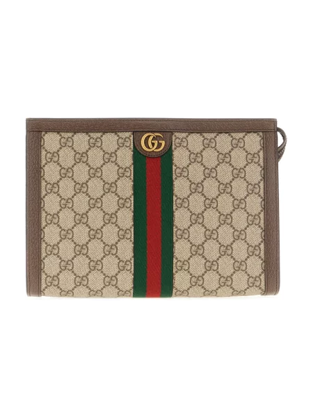 Torba Gucci skórzana brązowa