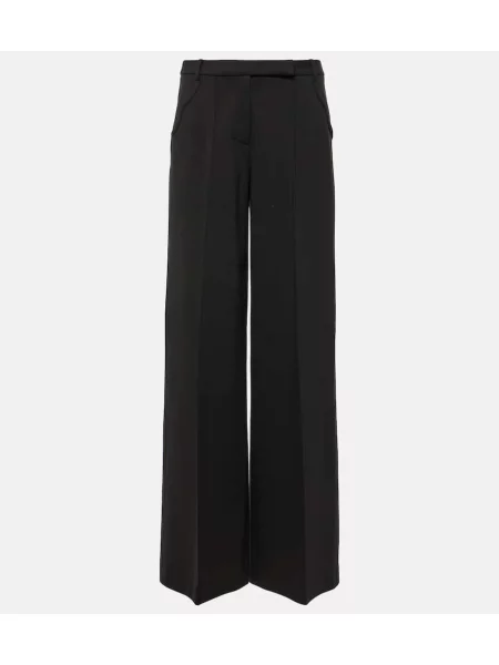 Pantaloni Dorothee Schumacher din jerseu negru