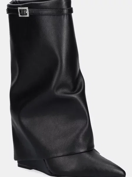 Steve Madden botine Shocker pană negru