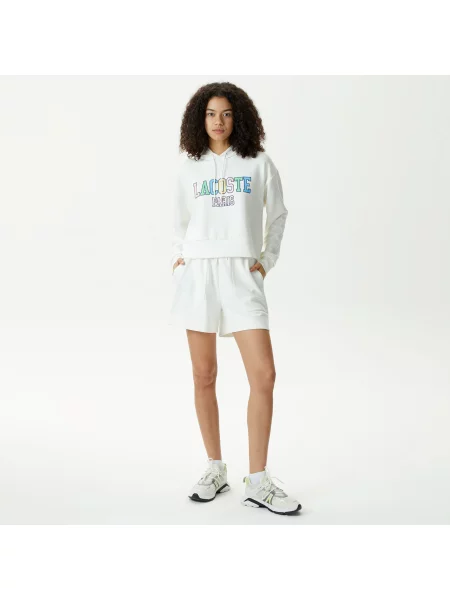 Толстовка Lacoste белая