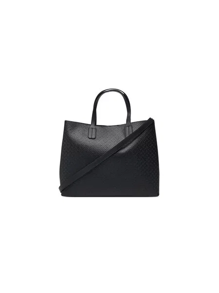 TOMMY HILFIGER Kabelka SATCHEL MONO' čierna