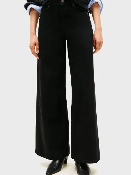 Широкие джинсы Tommy Hilfiger черные