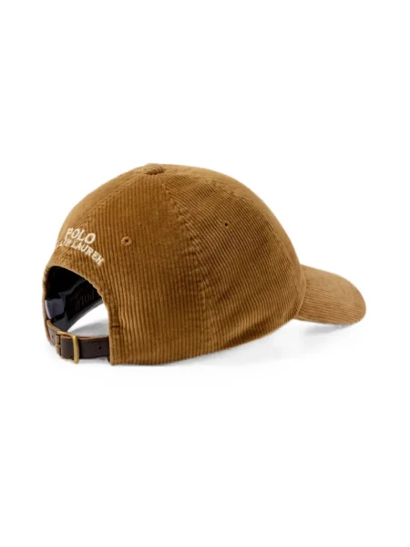 Czapka z daszkiem Polo Ralph Lauren z logo beżowa