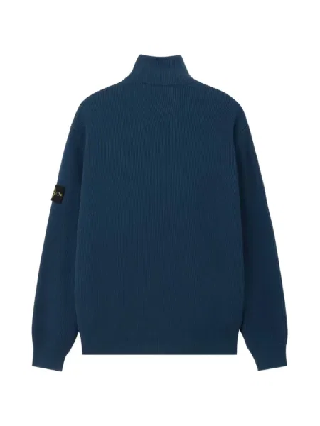 Πλεκτή ζακέτα Stone Island πέτρες μπλε