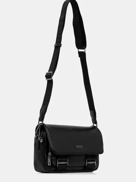 Guess borsetă BOSTON negru