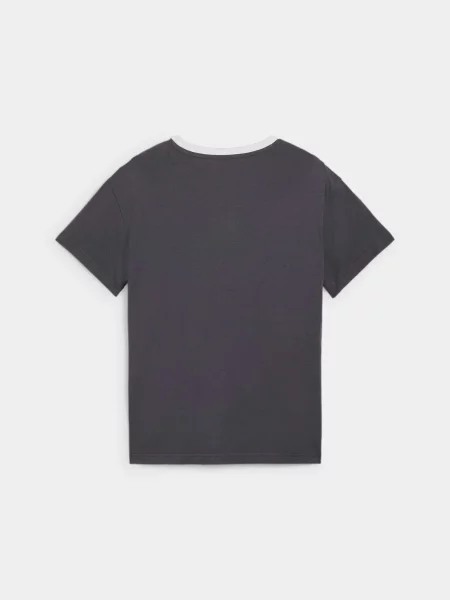 Дитяча Футболка PUMA Power Relaxed Tee комбінований верх сірий