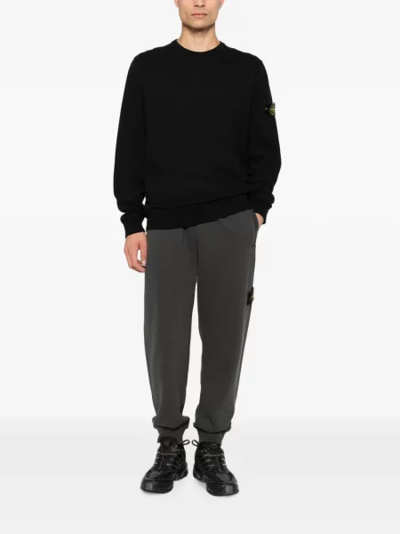 Hanorac Stone Island cu strasuri negru