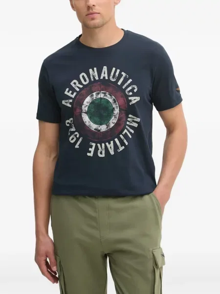 Tricou Aeronautica Militare cu imagine albastru
