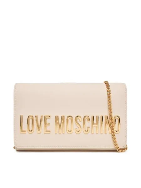 Дамска чанта LOVE MOSCHINO бежов